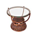 Столик кофейный из ротанга Eloise варинант исполнения - 1 | Loft Concept в Омске