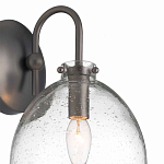 Бра с куполообразным прозрачным плафоном Glass Dome with Seeds варинант исполнения - 1 | Loft Concept в Омске