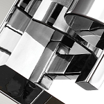 Бра для ванных комнат с цилиндрическим плафоном на прямоугольном зеркальном основании Feiss варинант исполнения - 4 | Loft Concept в Омске