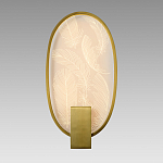 Бра с гравировкой на акриловом плафоне Gravyura Bronze варинант исполнения - 4 | Loft Concept в Омске