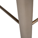 Стул барный светло-серый из экокожи Spectacular High Bar Stool варинант исполнения - 6 | Loft Concept в Омске