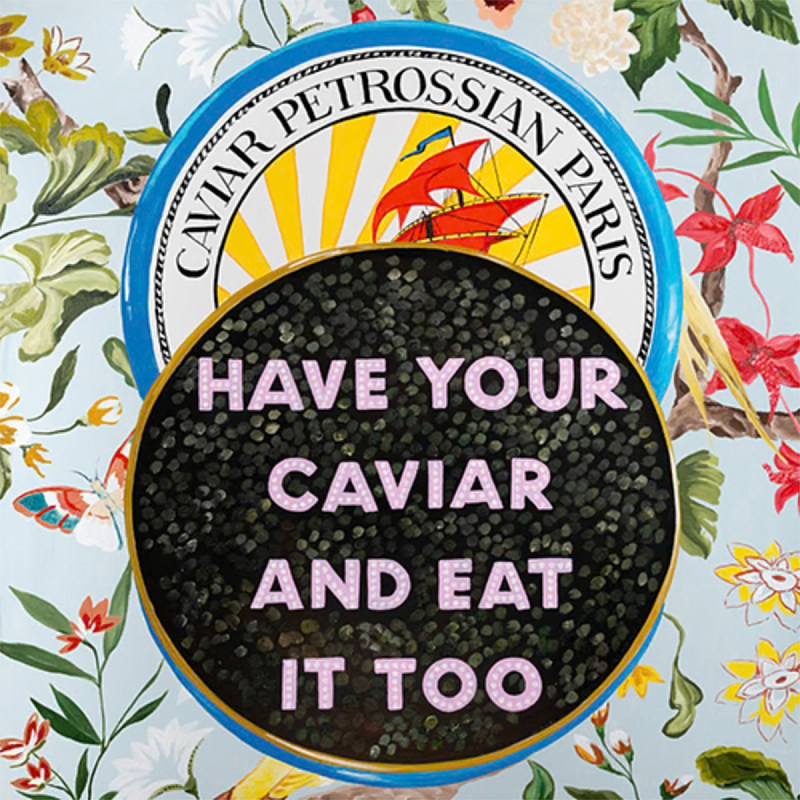 Картина Have Your Caviar and Eat It Too Мульти в Омске | Loft Concept 