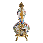 Ваза из фарфора с птицами и цветочной росписью Garden of Eden варинант исполнения - 3 | Loft Concept в Омске