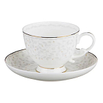 Чайный сервиз белого цвета из фарфора на 6 персон 15 предметов Floral Charm варинант исполнения - 1 | Loft Concept в Омске