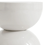 Приставной столик белого цвета Bead варинант исполнения - 3 | Loft Concept в Омске