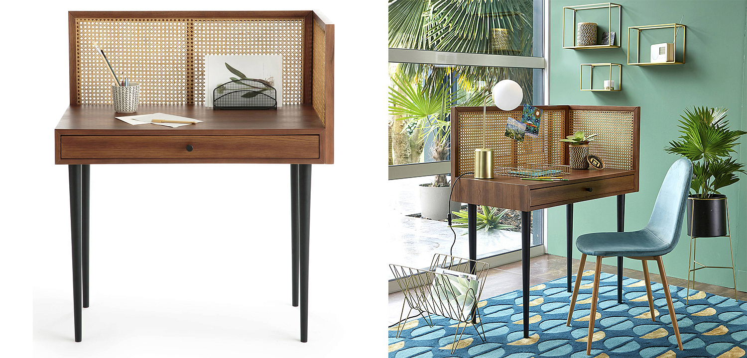 Рабочий стол Agnar Wicker Table Рабочий стол Agnar Wicker Table - Loft-Concept в Омске