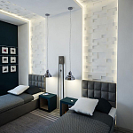 Гипсовая 3D Панель M-109 варинант исполнения - 2 | Loft Concept в Омске