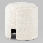 Дизайнерский Пуф Букле Poof Alice White Boucle  варинант исполнения - 3 | Loft Concept в Омске