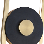 Бра с овальной рамой цвета латунь Midnight Orbit варинант исполнения - 1 | Loft Concept в Омске