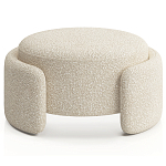 Круглая Оттоманка Alice ткань букле варинант исполнения - 2 | Loft Concept в Омске
