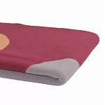 Плед из хлопка с абстрактным принтом Elysian Flow Ember варинант исполнения - 3 | Loft Concept в Омске