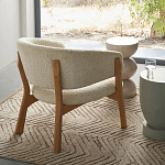 Приставной столик из массива манго Tom-tom Grey варинант исполнения - 5 | Loft Concept в Омске