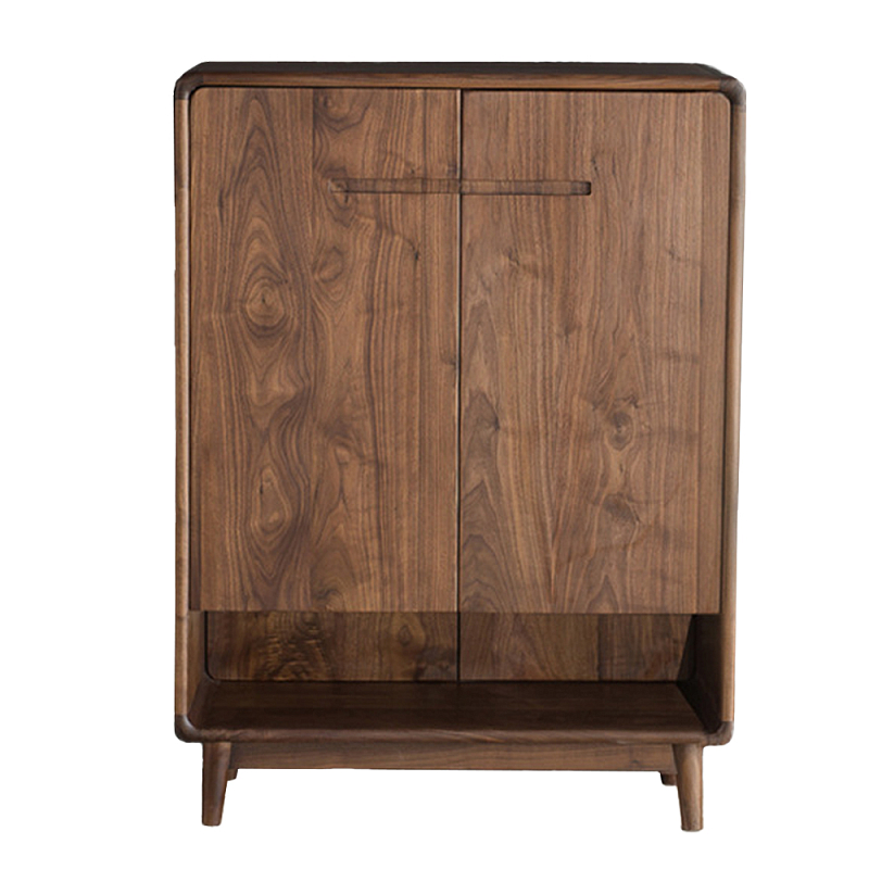 Комод в прихожую для хранения обуви Moon Walnut Furniture Орех Комод в прихожую для хранения обуви Moon Walnut Furniture Орех в Омске | Loft Concept