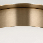 Потолочный светильник с белым матовым шарообразным плафоном Kichler варинант исполнения - 4 | Loft Concept в Омске