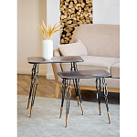 Столик приставной в стиле лофт Unlimited Freedom варинант исполнения - 6 | Loft Concept в Омске