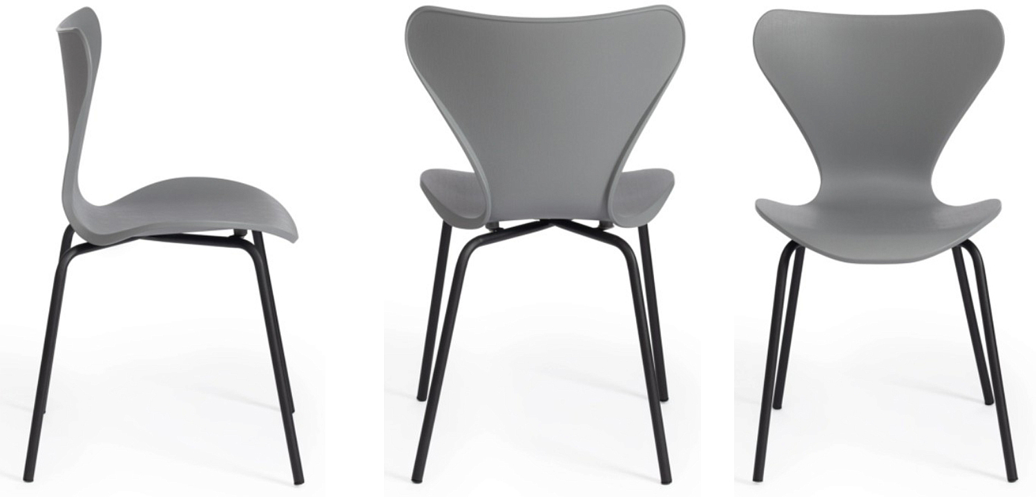 Стул Julissa Grey Chair Стул Julissa Grey Chair - Loft-Concept в Омске