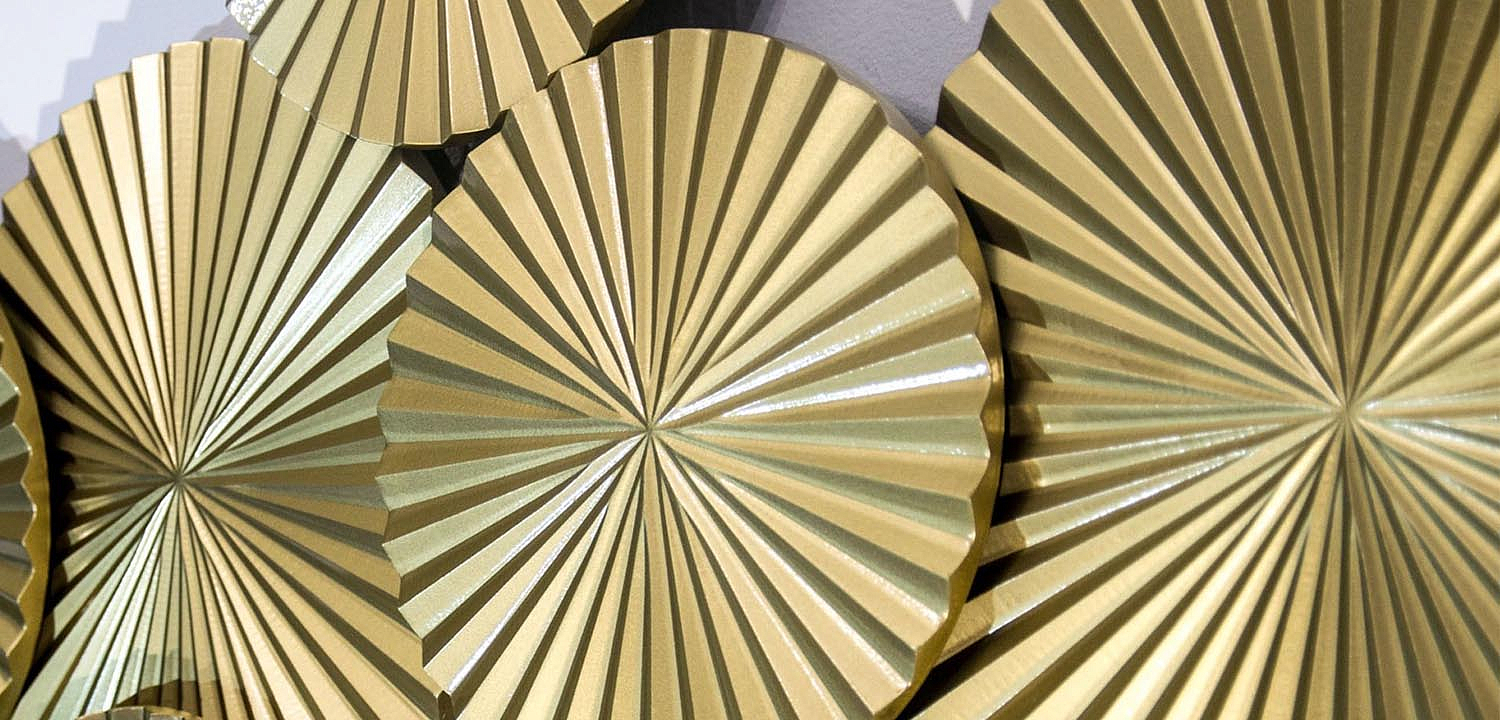 Арт-объект Apollo Gold Wall Plaque Disc 11 Арт-объект Apollo Gold Wall Plaque Disc 11 - Loft-Concept в Омске