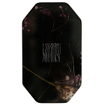 Шкатулка из эпоксидной смолы с цветами черная Epoxy Resin Pink Flowers Box Black варинант исполнения - 1 | Loft Concept в Омске