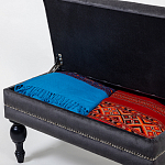 Мягкая банкетка с зоной для хранения Casket Dark Grey варинант исполнения - 4 | Loft Concept в Омске