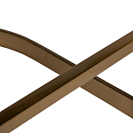 Стул барный букле бежевый с каркасом цвета матовое золото Tactility варинант исполнения - 4 | Loft Concept в Омске