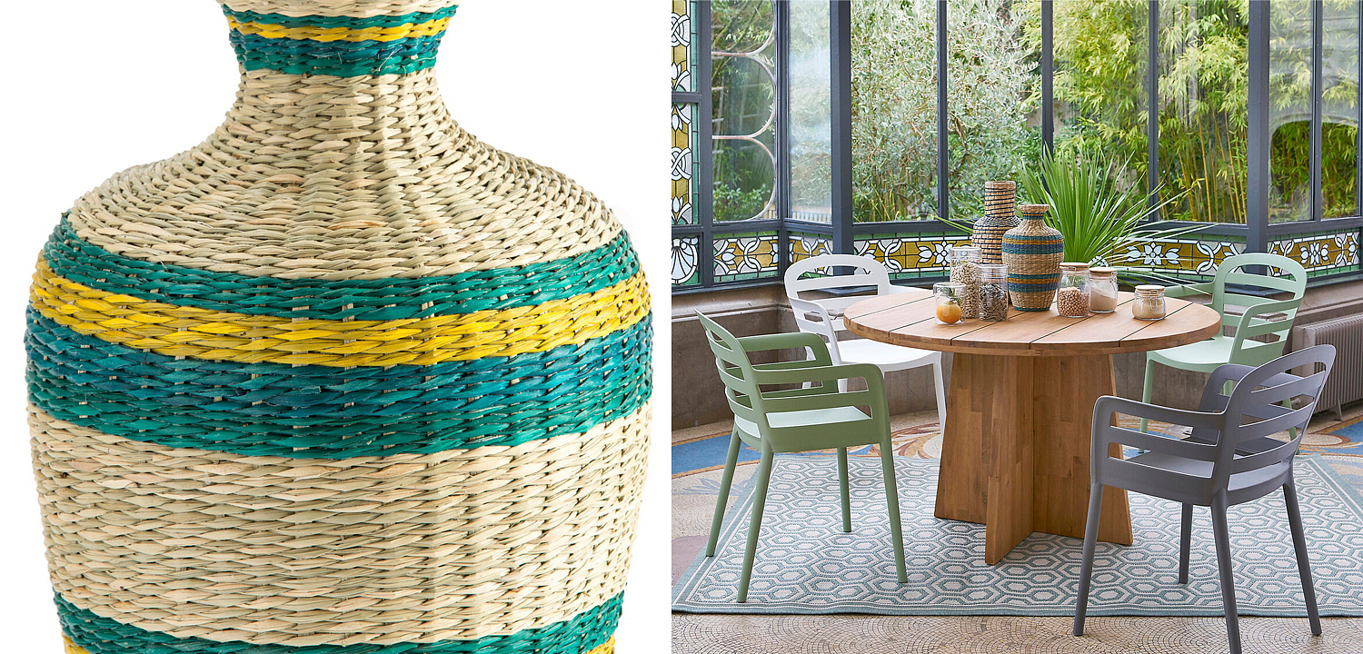 Ваза Wicker Vase бамбук Ваза Wicker Vase бамбук - Loft-Concept в Омске