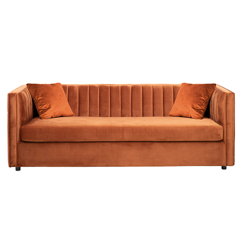 Диван Claire Sofa Терракотовый в Омске | Loft Concept 