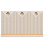 Комод с фактурными дверцами Satin Furniture варинант исполнения - 3 | Loft Concept в Омске