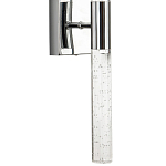 Бра со стеклянным плафоном хром Gileberte Glass Tube Wall Lamp Chrome варинант исполнения - 2 | Loft Concept в Омске