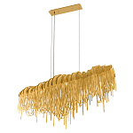 Люстра подвесная с металлическими дугами и длинными цепочками 115 см Atlantis Chain варинант исполнения - 6 | Loft Concept в Омске