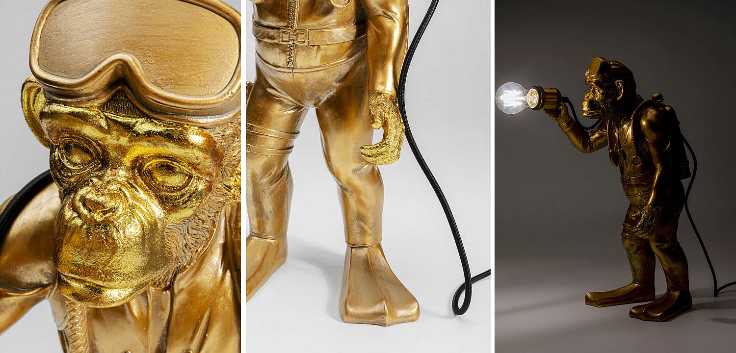 Настольная лампа Monkey Diver Table Lamp Настольная лампа Monkey Diver Table Lamp - Loft-Concept в Омске