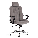 Кресло компьютерное City Chair хром флок варинант исполнения - 2 | Loft Concept в Омске