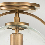 Потолочный светильник с прозрачным стеклянным шаром с эффектом пузырьков Hinkley варинант исполнения - 14 | Loft Concept в Омске