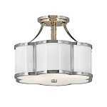 Потолочный светильник с декоративными заклепками Hinkley  варинант исполнения - 11 | Loft Concept в Омске