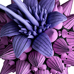 Статуэтка тропический фрукт Tropical Fruit Alien Blue Tulip варинант исполнения - 2 | Loft Concept в Омске