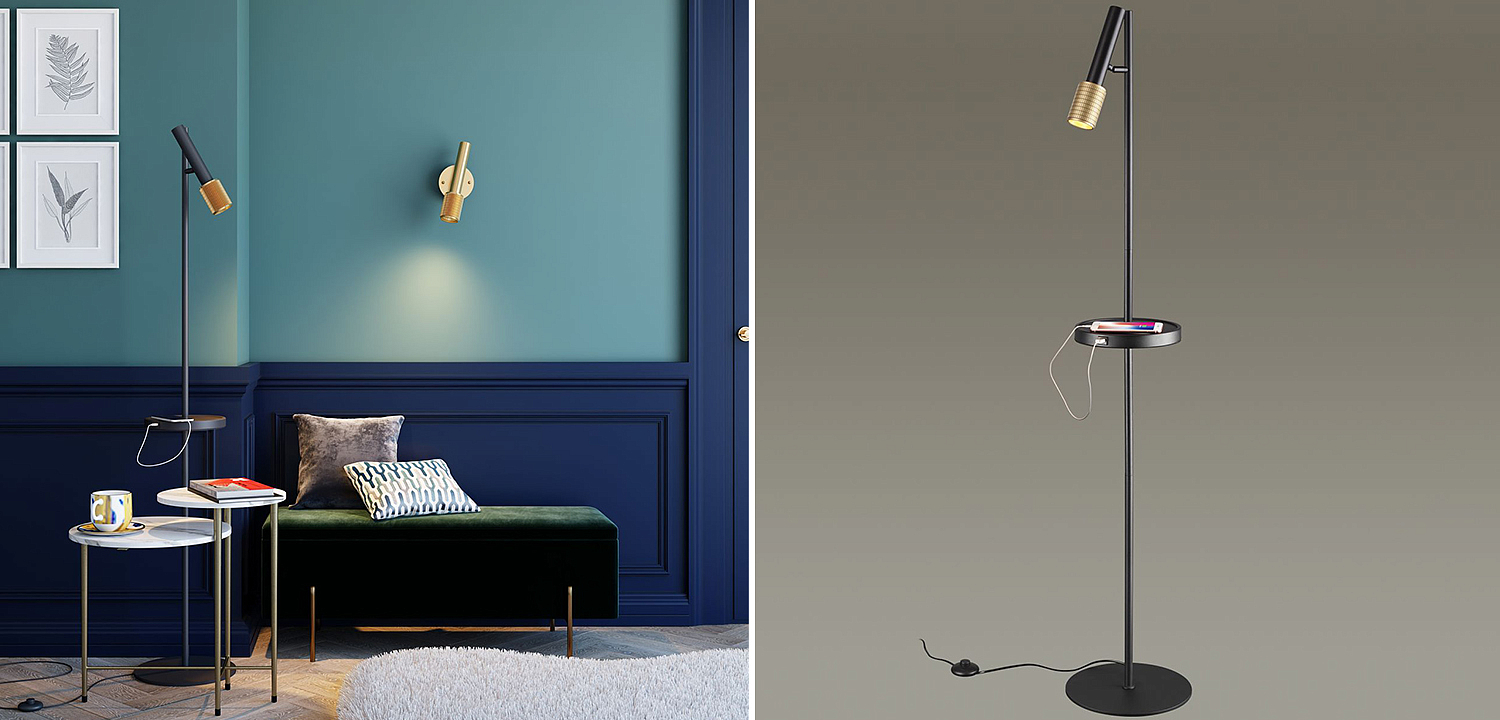 Торшер Eneko Floor Lamp Торшер Eneko Floor Lamp - Loft-Concept в Омске