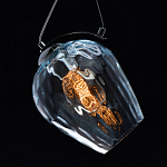 Подвесной светильник со стеклянном плафоном в форме бокала Kaleido варинант исполнения - 15 | Loft Concept в Омске