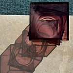 Стол журнальный в форме кубов Acrylic Furniture Lumina Crimson Clarity варинант исполнения - 8 | Loft Concept в Омске