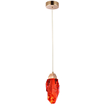 Подвесной светильник Soar Hanging Lamp Brass Red Красный варинант исполнения - 2 | Loft Concept в Омске