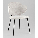 Стул Bellamy букле светло-серый варинант исполнения - 1 | Loft Concept в Омске