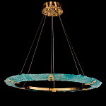 Люстра в форме кольца с цветочным декором Warm Heavenly Light варинант исполнения - 4 | Loft Concept в Омске