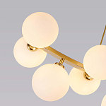 Люстра подвесная с белыми лампами в форме шара Felicitat варинант исполнения - 3 | Loft Concept в Омске