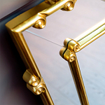Зеркало прямоугольное Golden Classic Ornament Mirror варинант исполнения - 3 | Loft Concept в Омске