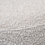 Кресло без подлокотников с обивкой из белой ткани букле Pacification варинант исполнения - 3 | Loft Concept в Омске