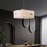 Люстра круглая стеклянная Glass Chandelier варинант исполнения - 3 | Loft Concept в Омске