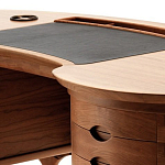 Дизайнерский письменный стол Bean Desk  варинант исполнения - 4 | Loft Concept в Омске