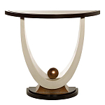 Консоль на полукруглой основе Stylish Pearl варинант исполнения - 2 | Loft Concept в Омске