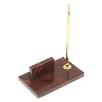 Подставка для телефона с ручкой из натурального камня креноид Natural Stone Stand варинант исполнения - 1 | Loft Concept в Омске