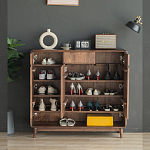 Комод в прихожую для хранения обуви Moon Walnut Furniture варинант исполнения - 2 | Loft Concept в Омске