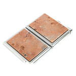 Портсигар с газовой зажигалкой из натурального камня Пегматит Stone Cigarettes Cases варинант исполнения - 5 | Loft Concept в Омске