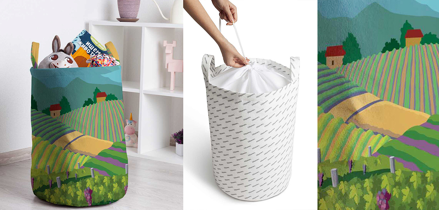 Корзина Vineyards Basket Корзина Vineyards Basket - Loft-Concept в Омске
